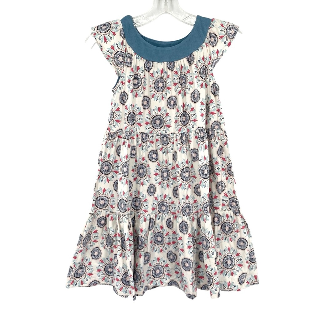 Tea Collection Starburst Kaleidoscope Print Casual Play Dress